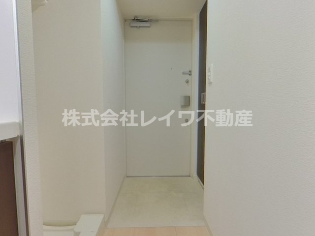 玄関　ゆったりとした玄関です