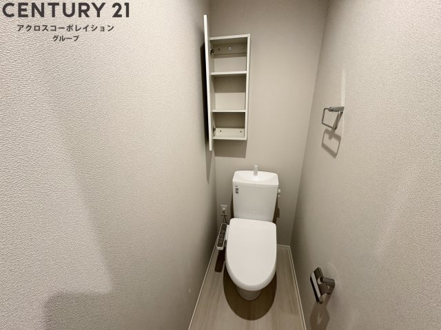 トイレ　ゆったり落ち着けるトイレです