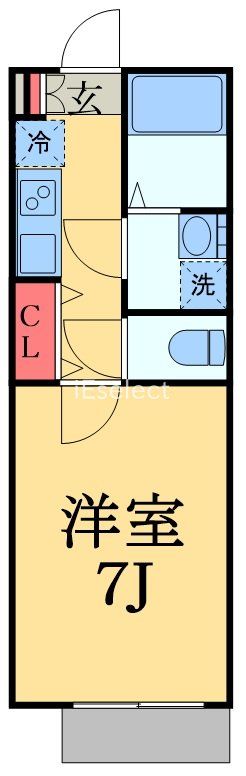 アフェット院内2の間取り写真