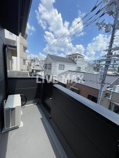 バルコニー　※別部屋のお写真になります