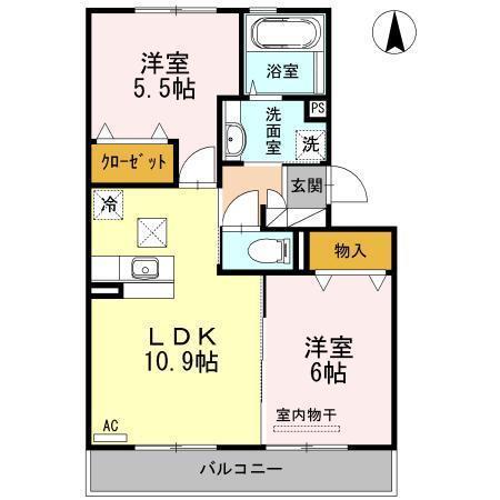リアントゥールの間取り写真