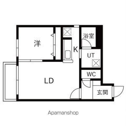 地下鉄東豊線 学園前駅 徒歩3分 4階建 築18年の間取り写真