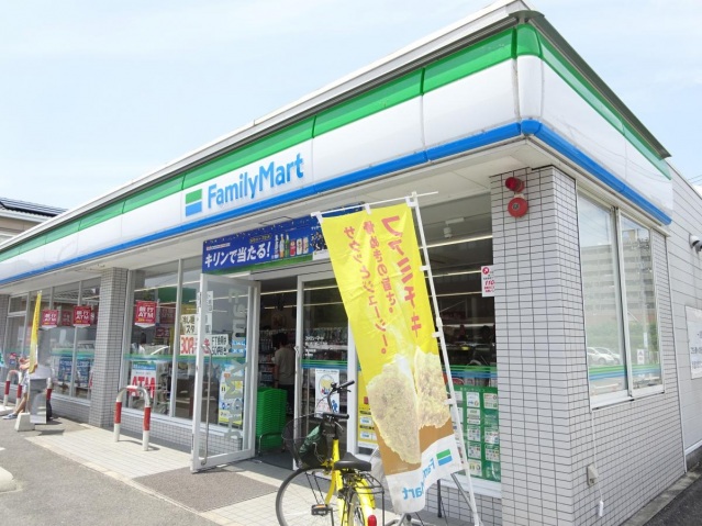 【岡山市中区西川原のアパートのコンビニ】