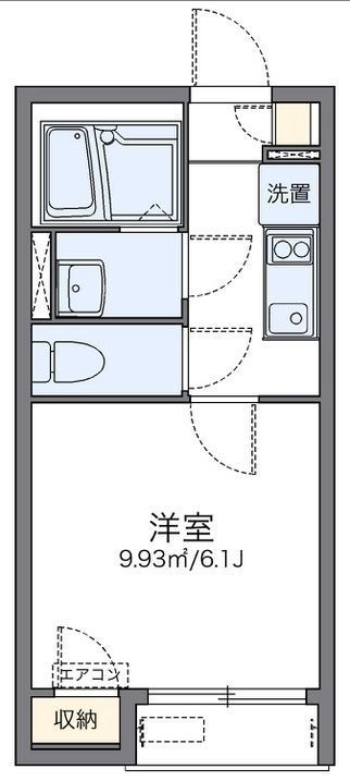 【横浜市戸塚区上矢部町のアパートの間取り】