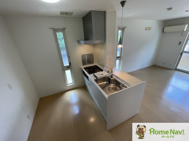 キッチン　浄水器一体型のキッチン