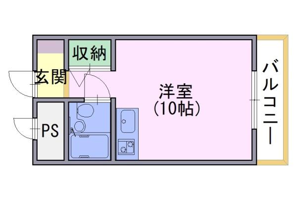 クオリエ桂川東の間取り