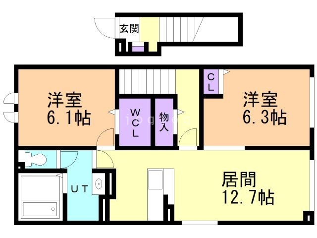 ぺリエールIIの間取り