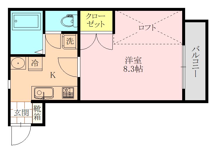 チェンバロの間取り