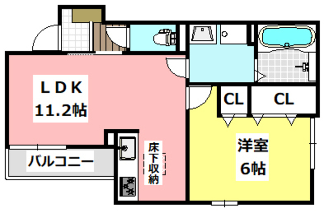 【オルテンシアの間取り】