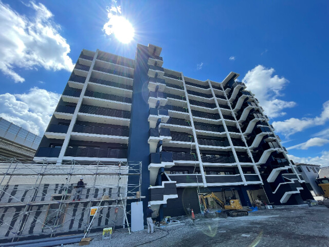 北九州市小倉南区下城野のマンションの建物外観