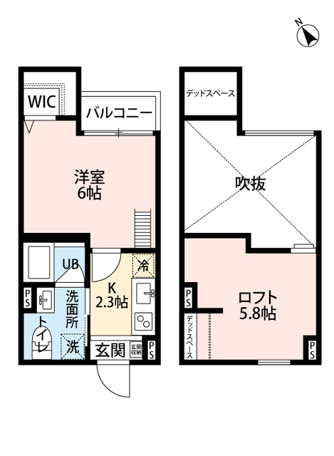 COLORの間取り