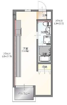 SUN　VIVACE塩冶の間取り