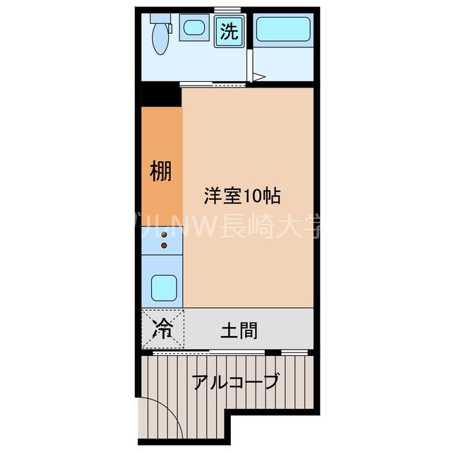 Residence若葉の間取り