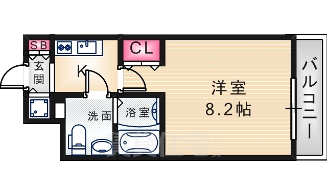 エス・キュート尼崎2の間取り