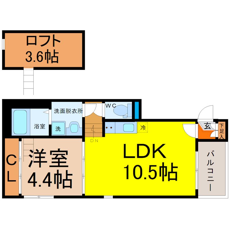 Dice（ダイス）の間取り