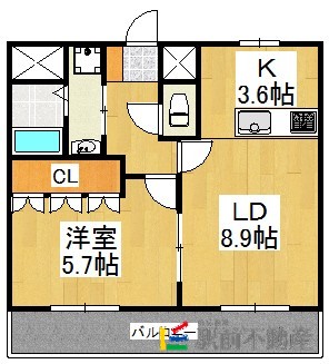 メゾンド・ショコラの間取り