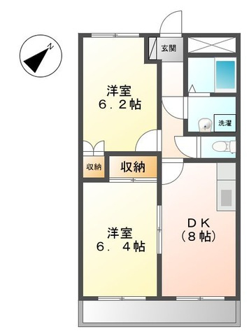 エポック２１の間取り