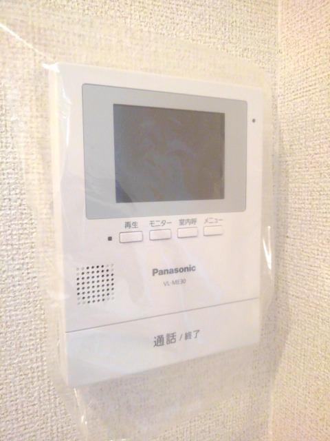 セキュリティ　モニター付きインターホンでセキュリティーも安心