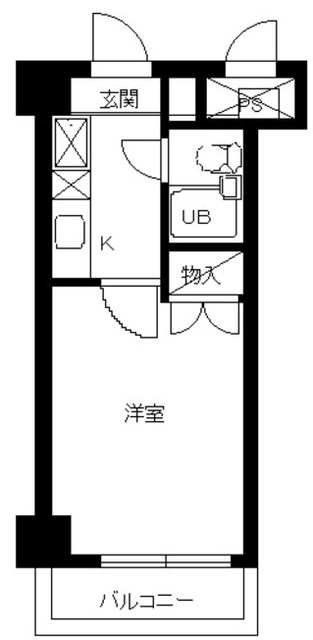 スカイコート草加の間取り