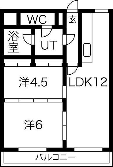 リヴァーサイド植田の間取り