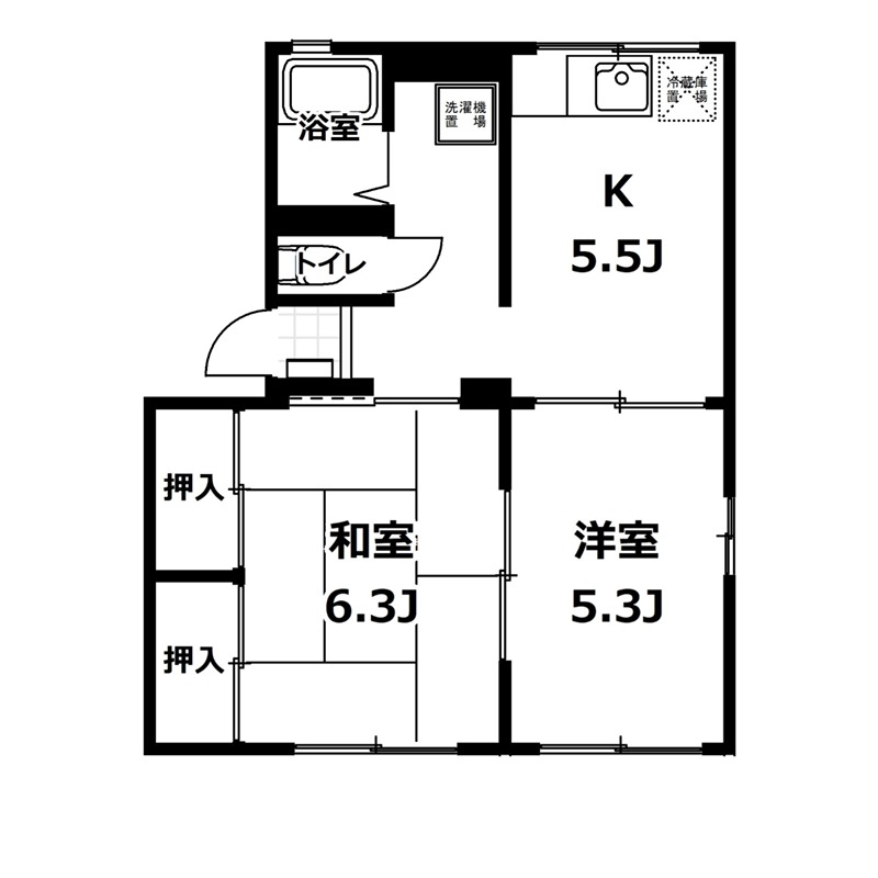 シティハイムハピネスC_間取り_0