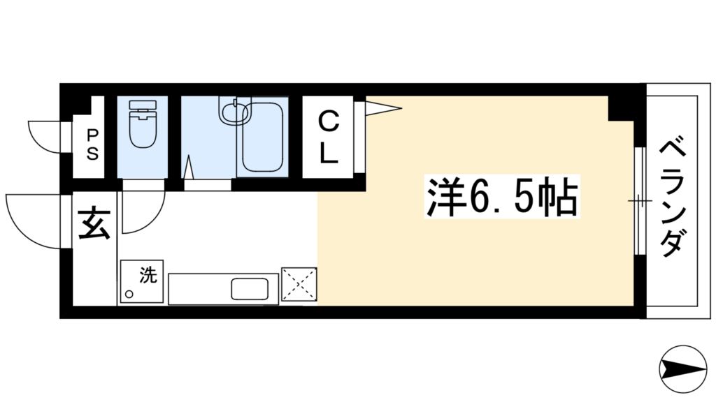 メゾン７７の間取り