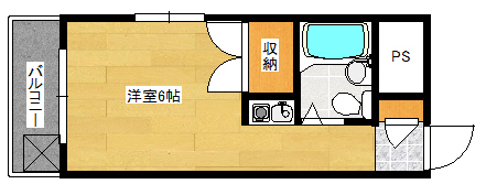 プラスパー東雲の間取り