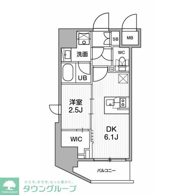 シーフォルム木場の間取り