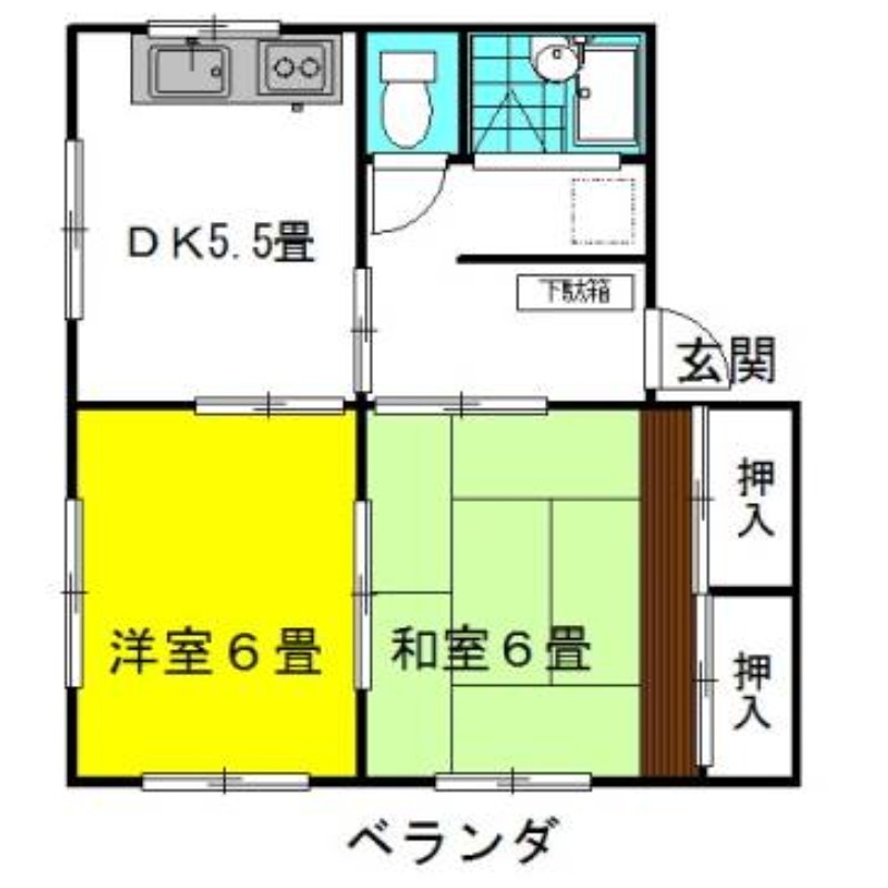 ミルキーウェイ２ｎｄの間取り