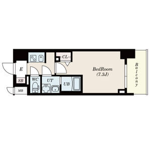 S-RESIDENCE東海通の間取り