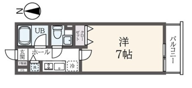 東急東横線 大倉山駅 徒歩12分 2階建 築20年の間取り写真