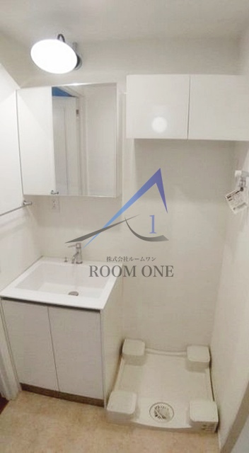 洗面設備　洗面台です。