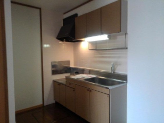 キッチン　収納豊富なキッチン