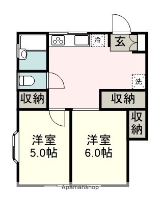 プレステージ志津の間取り