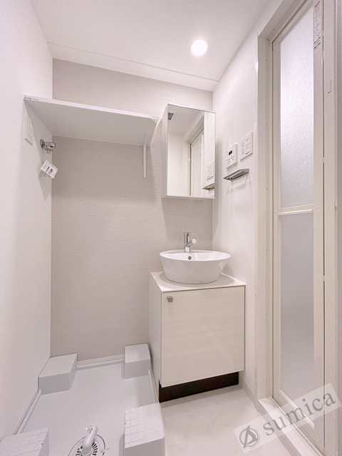 洗面設備　洗面脱衣所付き！独立洗面台が便利です♪♪