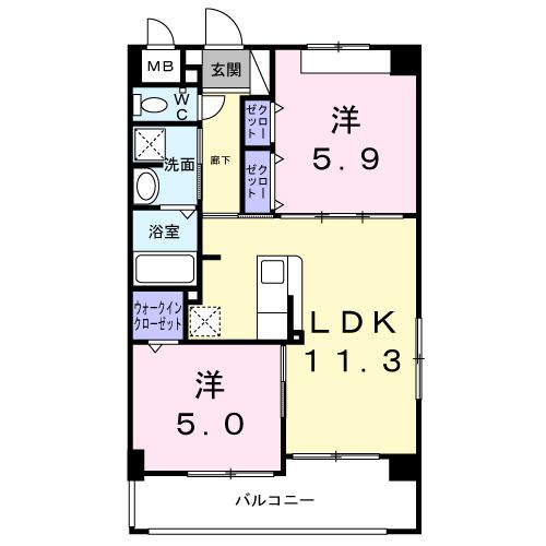 Maison Qooの間取り写真