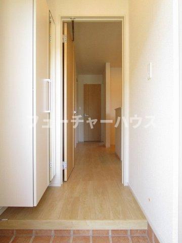 玄関　明るい玄関です