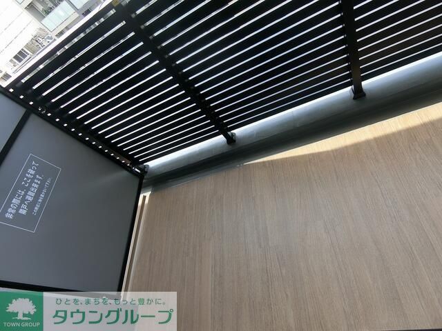 バルコニー　庭