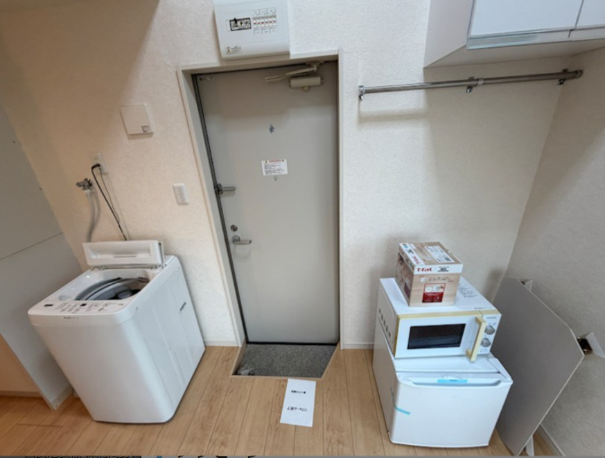 玄関　敷金礼金ゼロ☆初期安☆家具家電付き☆
