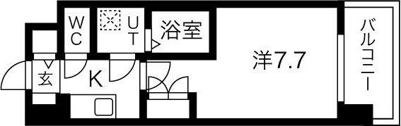 WGB江坂の間取り写真