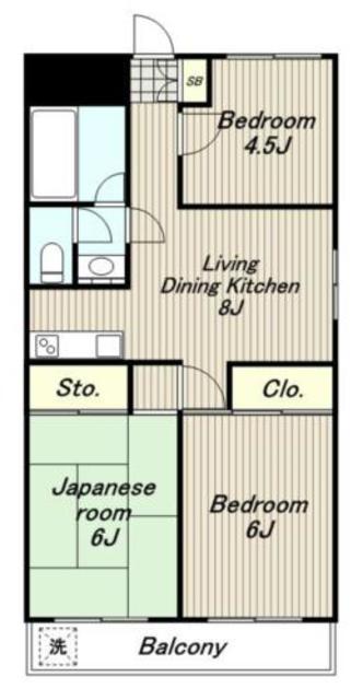 葵マンションの間取り写真