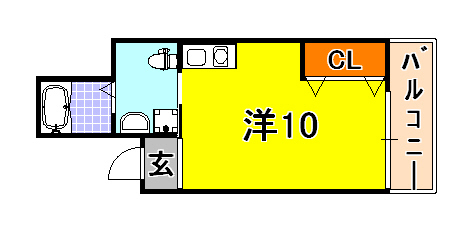 サンステージ神戸大倉山の間取り写真