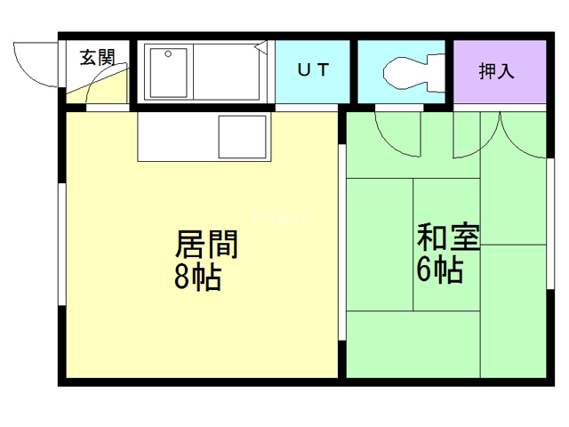 コーポ小野IIの間取り