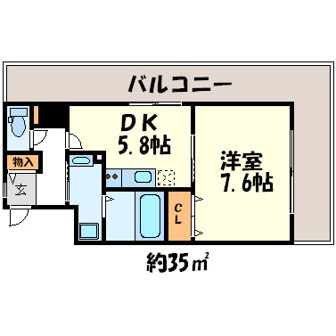 Sunny Court Meiwaの間取り写真