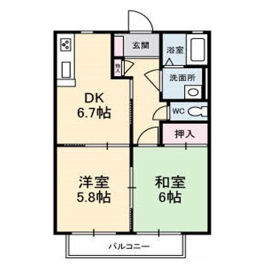 S.T.WESTの間取り