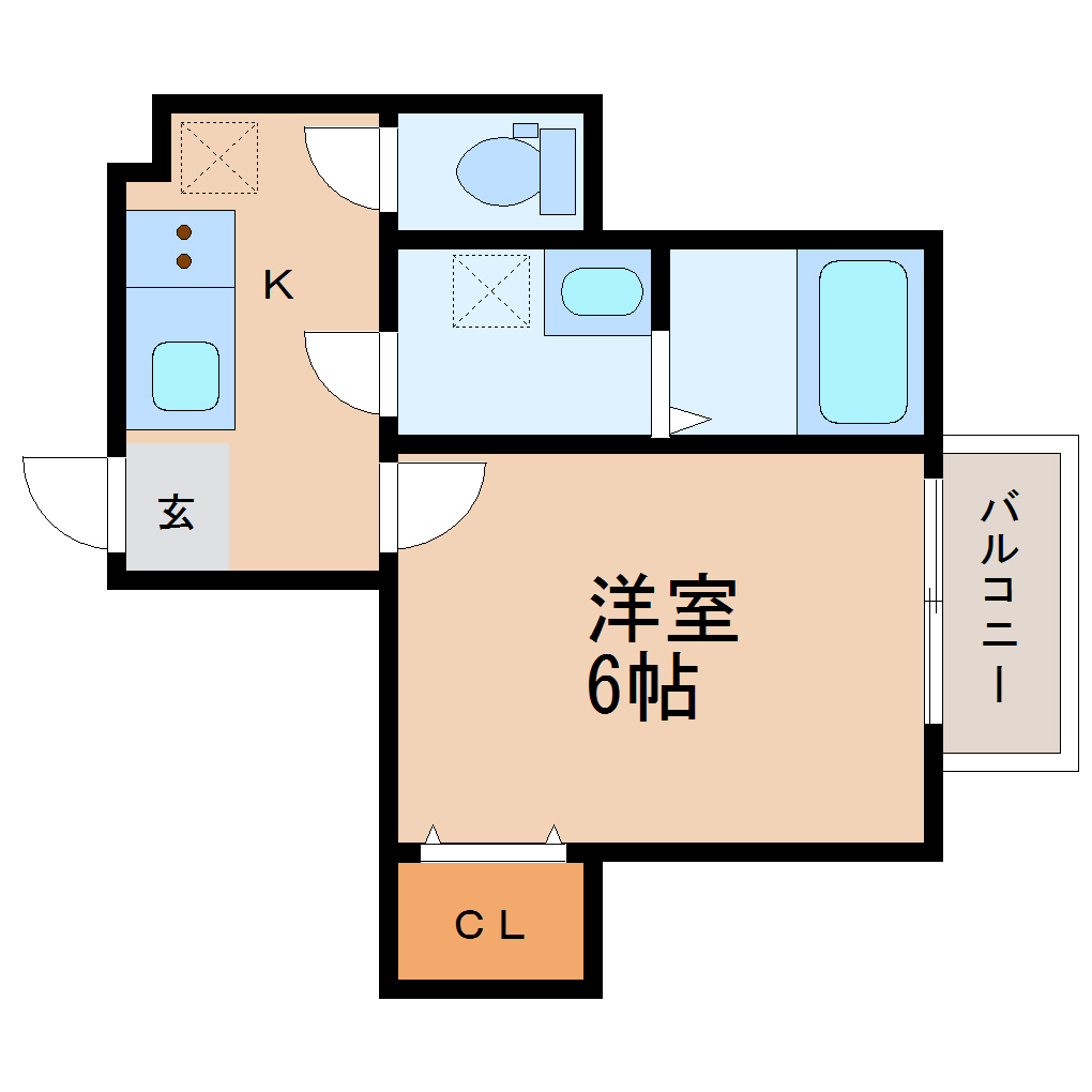 Azul保春院の間取り