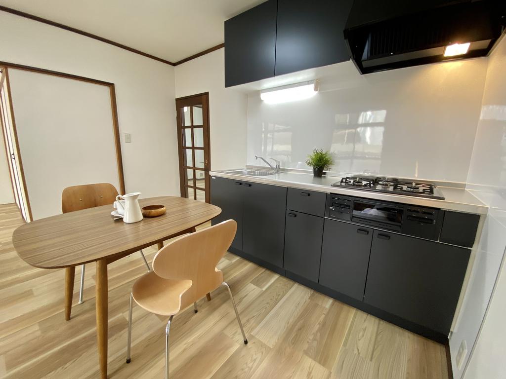 キッチン　新品のコンロ付キッチン♪