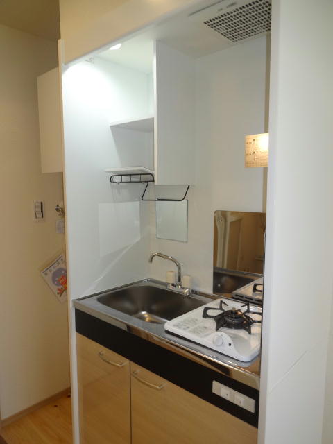 キッチン　ガスコンロ付き