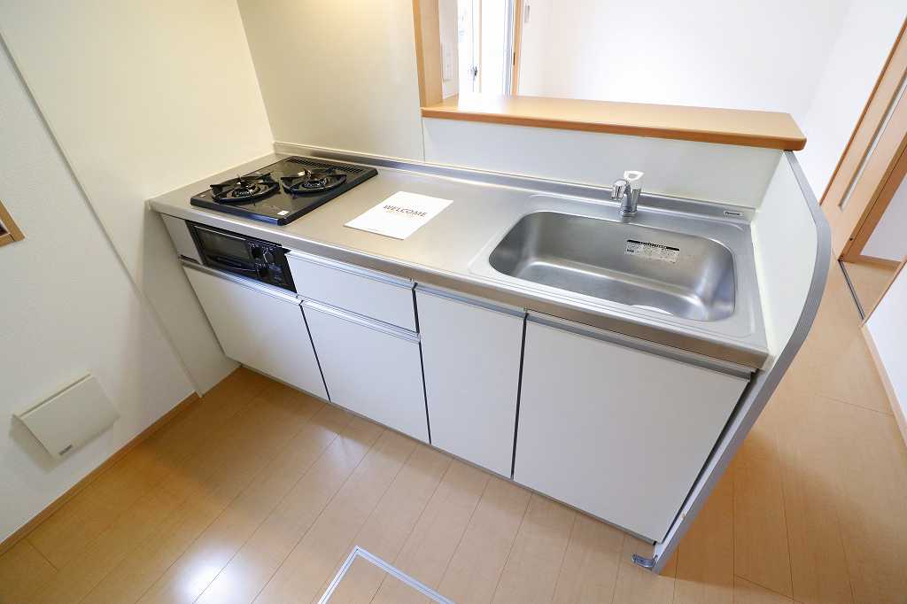 キッチン　※同物件、別部屋の写真です。