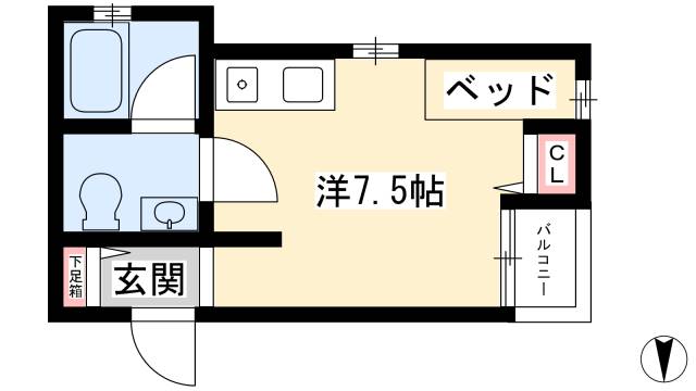 ハイムノルドステンの間取り